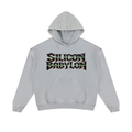 Silicon Babylon Mineral Wash Distressed Hoodie