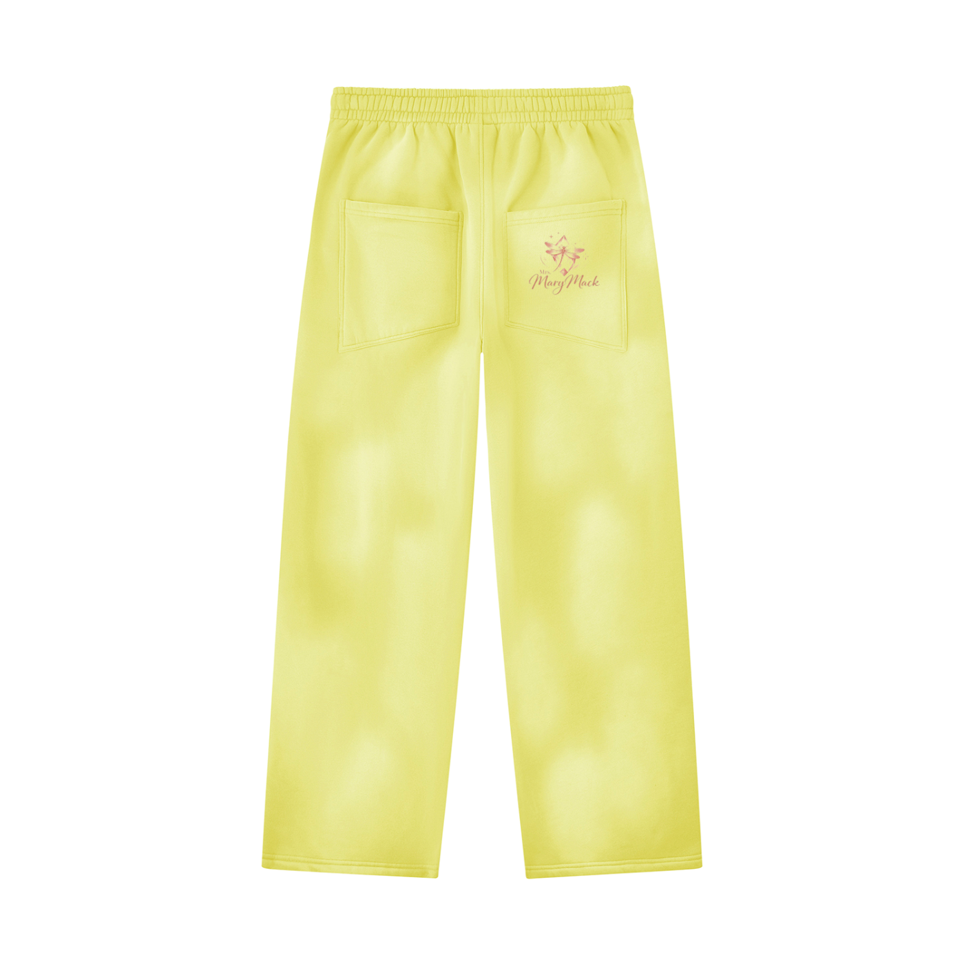 Unisex Sunfade Wide Leg Fleece Sweatpants