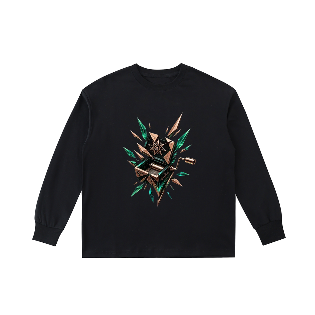 Kids' Quick-Dry Cotton Long-Sleeve Tee