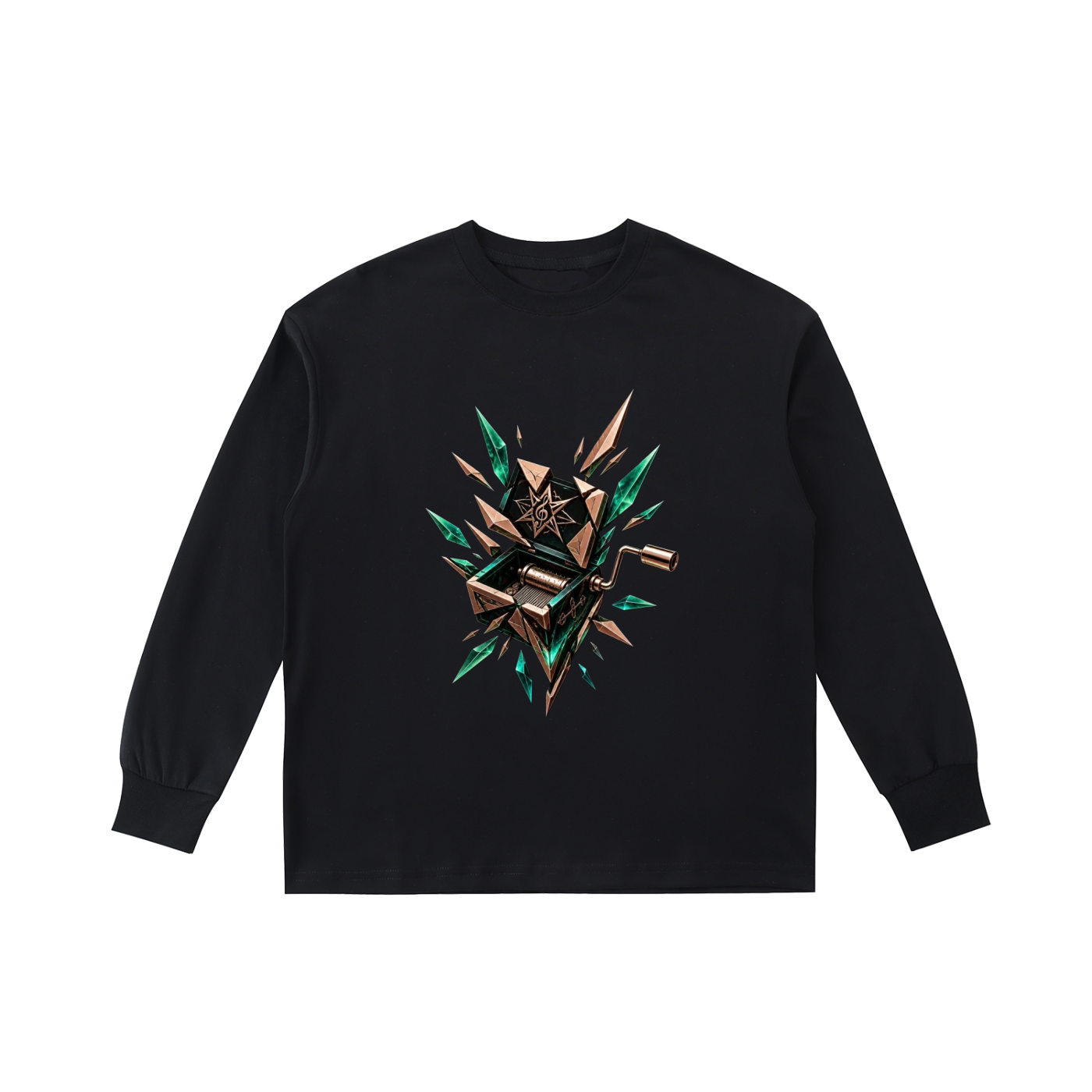 Kids' Quick-Dry Cotton Long-Sleeve Tee